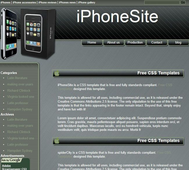 IPHONEֻվɫhtml̬ҳģ