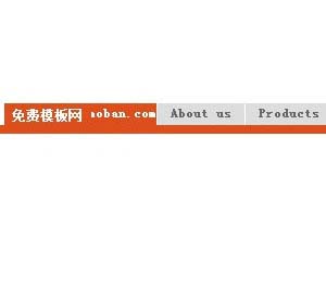 无图片CSS实现英中文双语言切换效果网页导航菜单