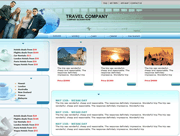 跨国旅游公司psd,html,flash网页模板