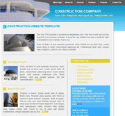 著名经典不规则结构艺术建筑网页模板