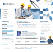建筑设计事务所网页模板
