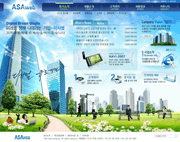 城市环境保护问题主题网站psd免费模板素材