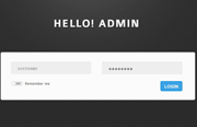 后台管理员admin登录管理页面html模板-含一套5个页面