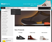 div+css高帮鞋商店网站模板休闲增高鞋商城html网页模板下载