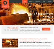 钢铁机械焊接技术企业网站模板